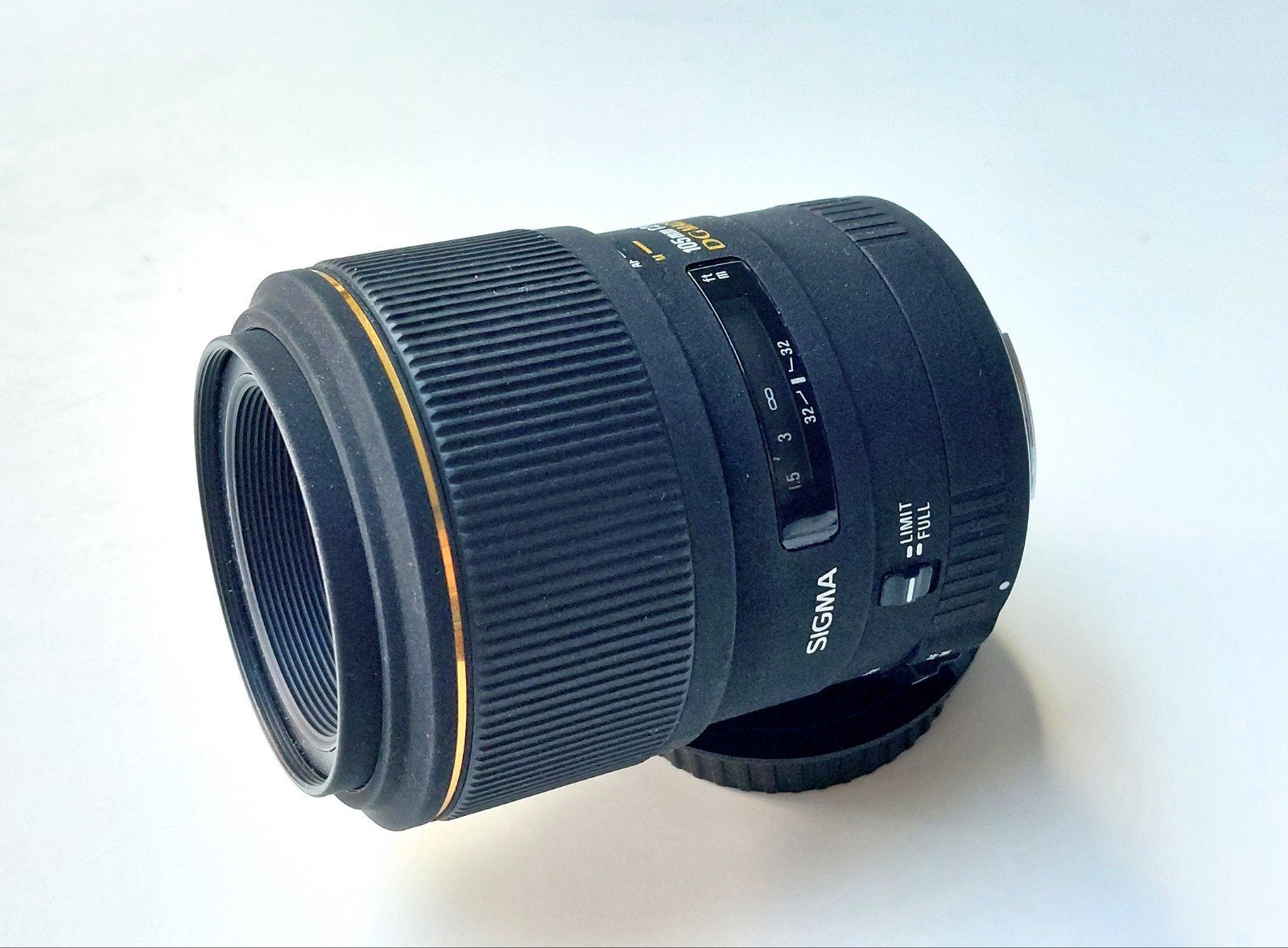 Sigma EX DG 105mm 1:2,8 Macro 1:1 Canon EF IZGST, Audio, Tv en Foto, Fotografie | Lenzen en Objectieven, Gebruikt, Sigma, Ophalen of Verzenden