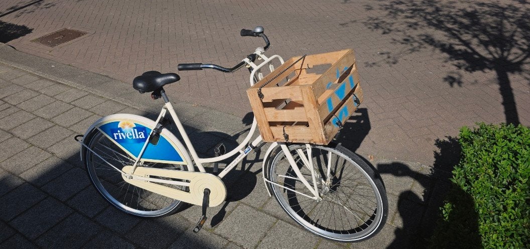 Rivella Omafiets Beetje vreemd maar rijdt Lekker!!, 55 tot 59 cm, Ophalen, Gebruikt, Overige merken