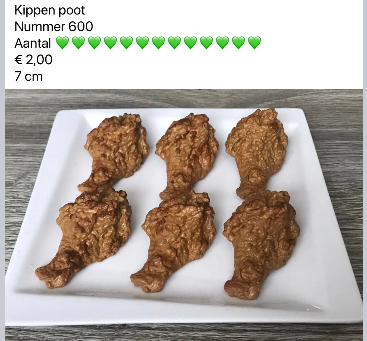 Div decoratie nep snacks kip bitterbal saus boter enz, Huis en Inrichting, Ophalen, Zo goed als nieuw