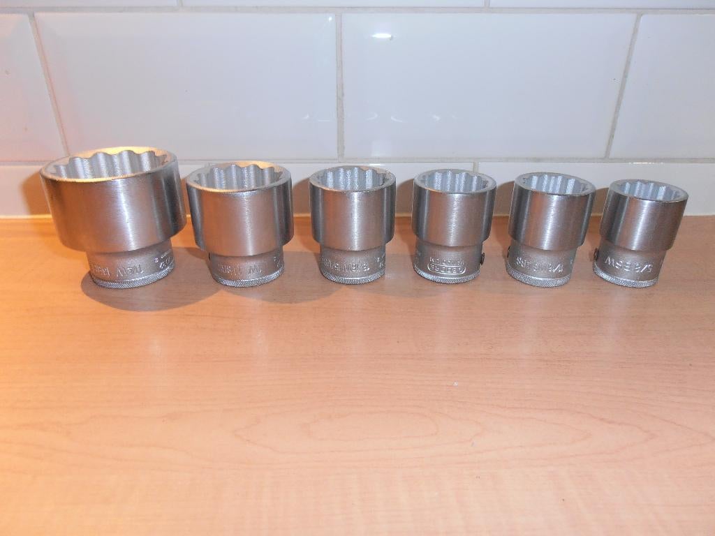 GEDORE doppen WithWorth Britisch Standard met 3/4 opname, Ophalen of Verzenden, Zo goed als nieuw