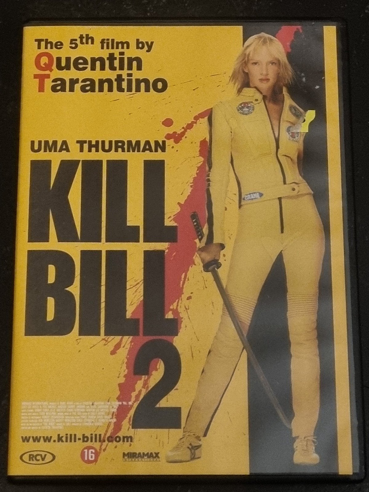 Kill Bill 2 DVD - Quentin Tarantino's Meesterwerk, Vanaf 16 jaar, Ophalen of Verzenden, Zo goed als nieuw, Actiethriller