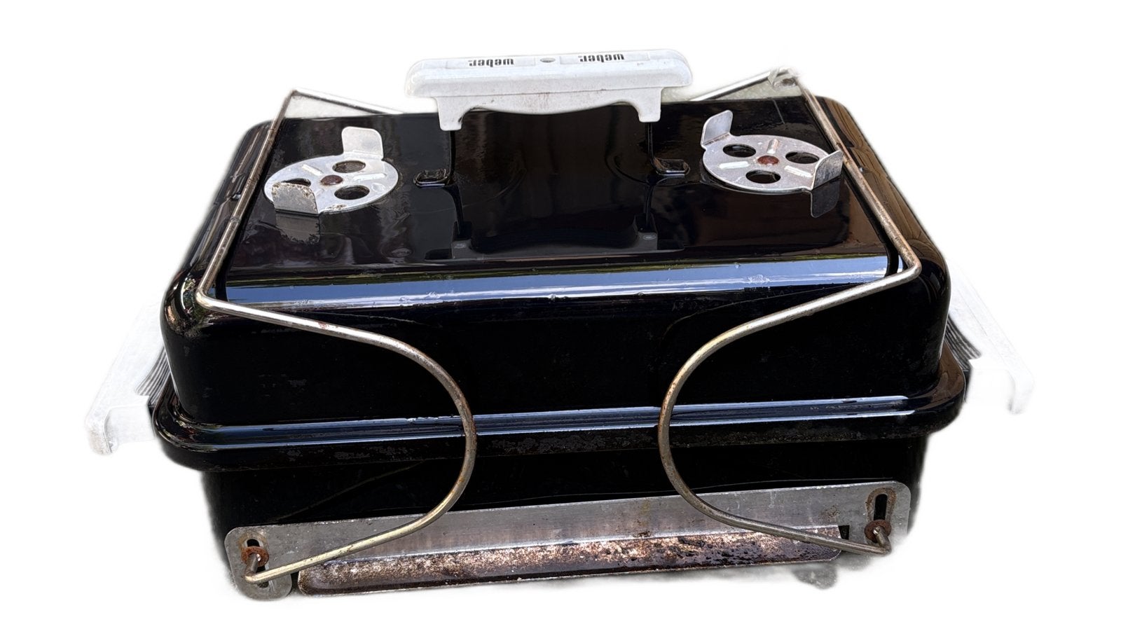 Weber Go-Anywhere Houtskoolbarbecue met Starterset, Ophalen, Gebruikt