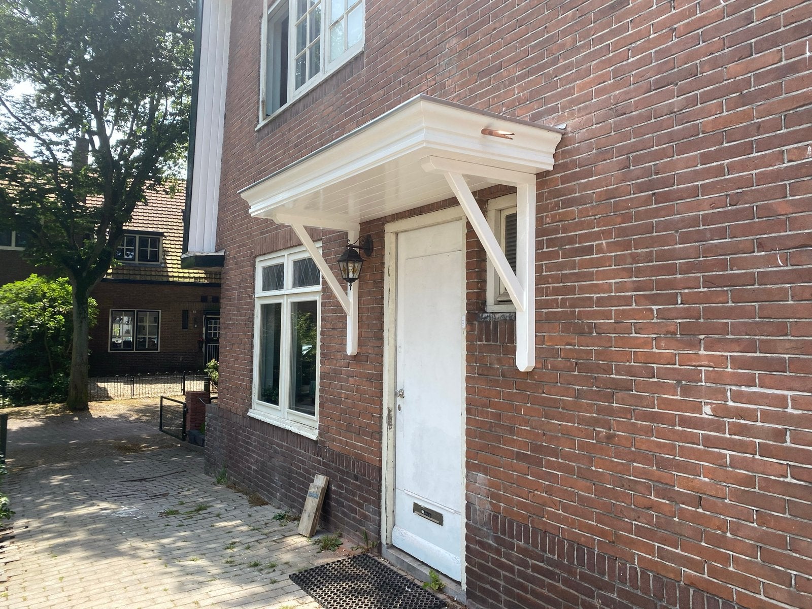 Deurluifel met draagarmen, Doe-het-zelf en Verbouw, Deurkozijn, Nieuw, Hout, Ophalen
