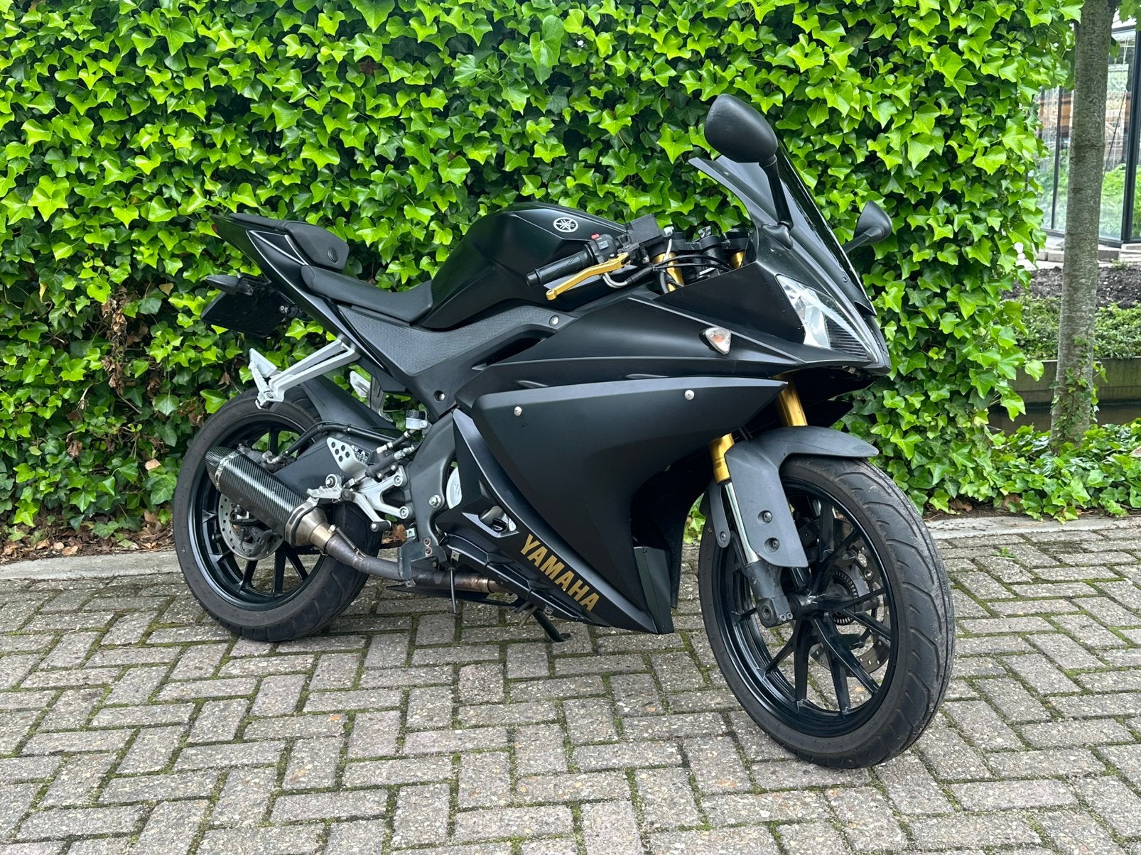 Yamaha yzf r125 met malossi 183cc cilinder, Motoren, Motoren | Yamaha, Occasion, 11 kW of minder, 183 cc, Sportuitlaat