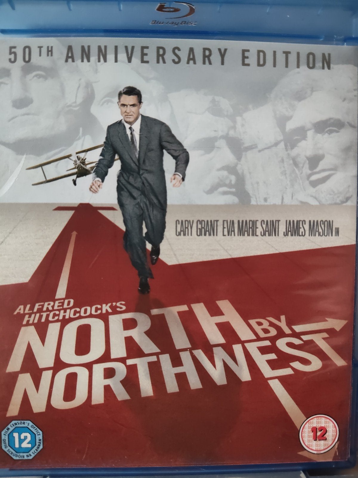 North by Northwest  50th Anniversary Bluray UK Import ZGAN,, Ophalen of Verzenden, Zo goed als nieuw, Klassiekers