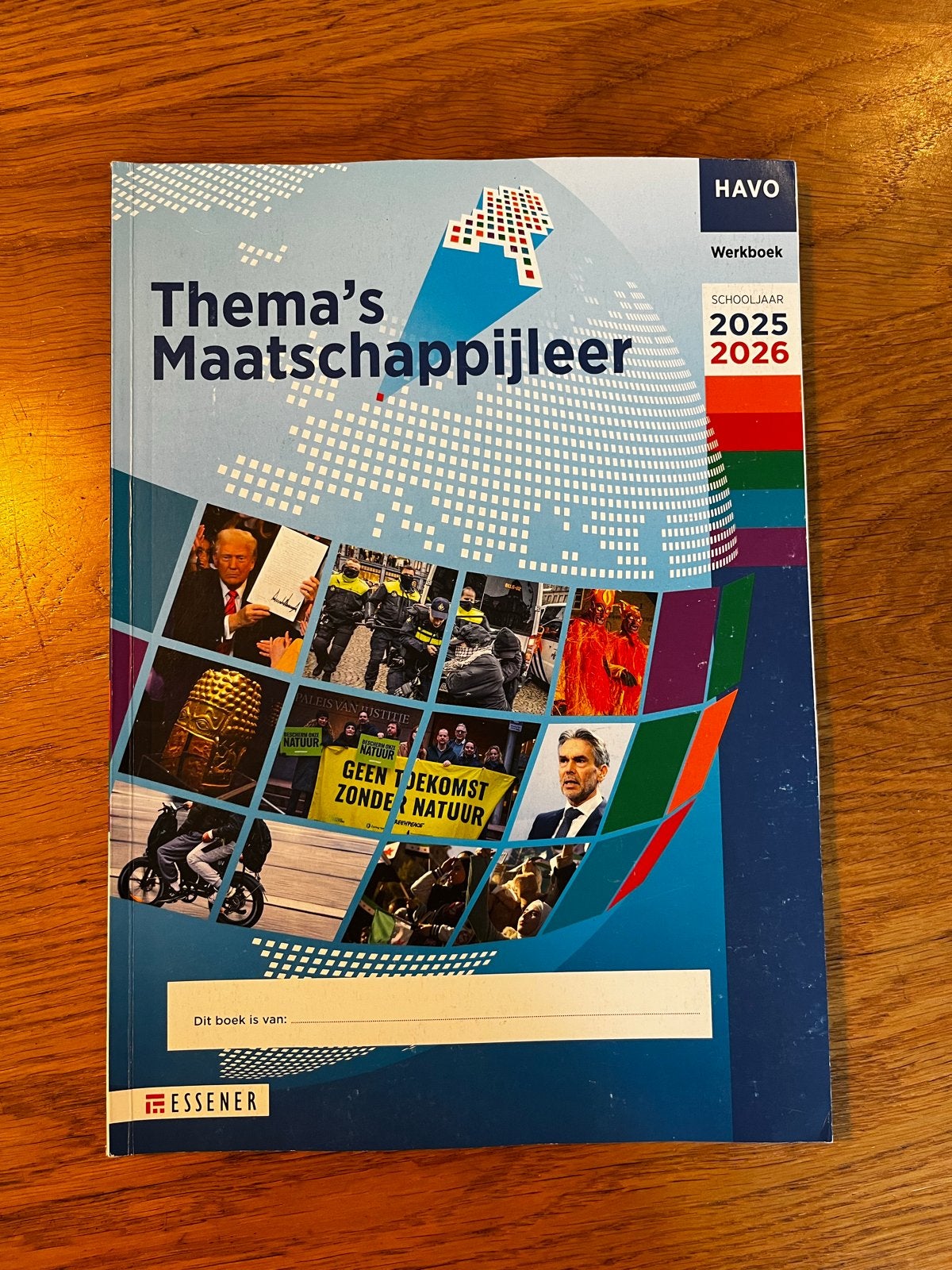 Werkboek Thema's Maatschappijleer HAVO 2025-2026, Boeken, Ophalen of Verzenden, Zo goed als nieuw, HAVO, Maatschappijleer