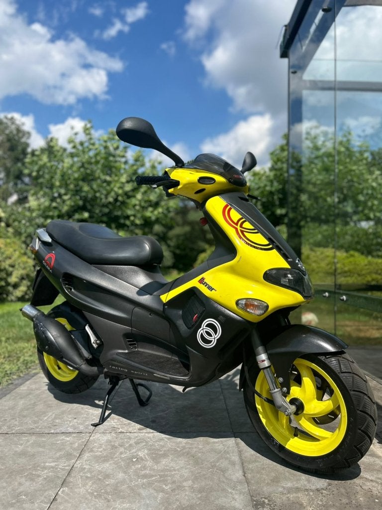 ⭐️Gilera runner sp pro geel Brom kenteken 70cc 2 takt⭐️