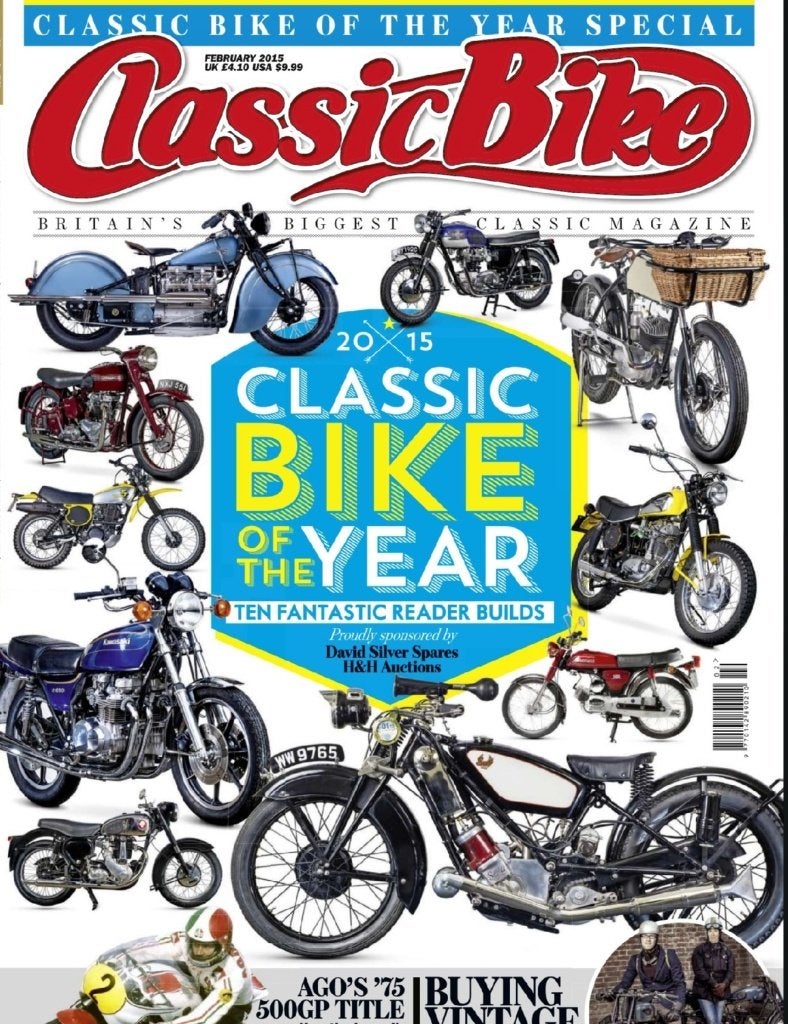 Classic Bike Magazine februari 2015, Verzenden, Gelezen