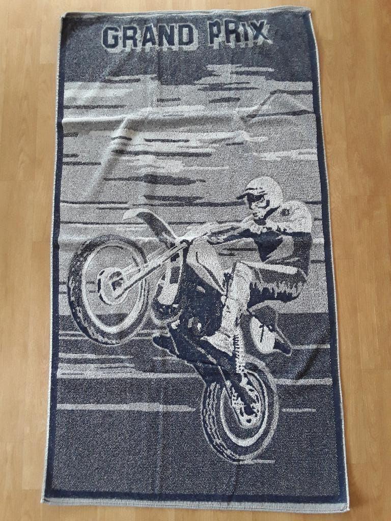 badlaken Grand Prix, Ophalen of Verzenden, Zo goed als nieuw, Blauw, Handdoek
