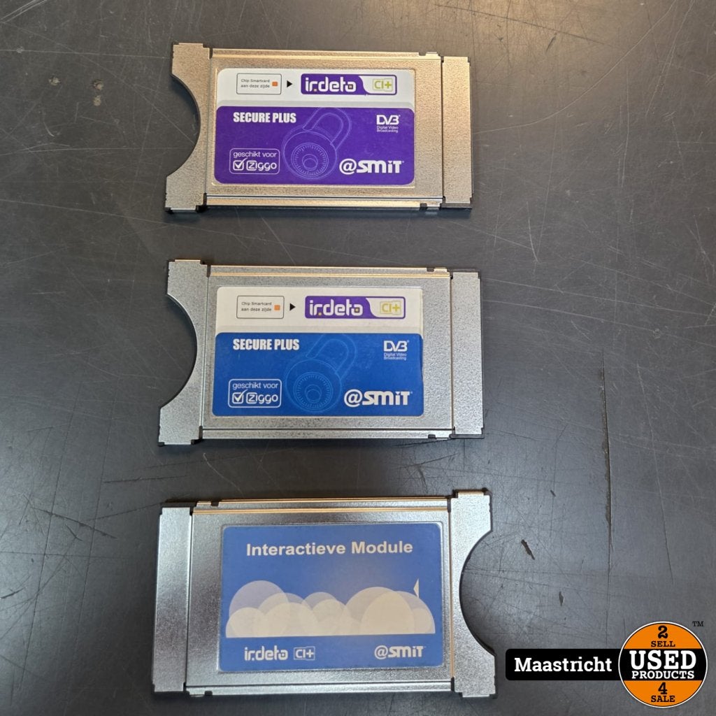 Irdeto CI+ Module's, Flex Ltd., Gebruikt, https://flex.com/contact-us, Nobelstraat 10, 5807 GA Oostrum LB, Limburg, Nederland