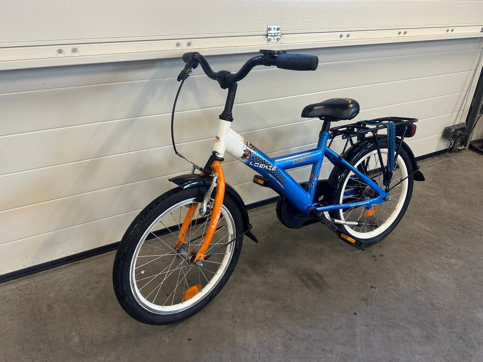 Kinderfiets merk Loekie  18 inch, Ophalen, Gebruikt, Terugtraprem, 16 tot 20 inch