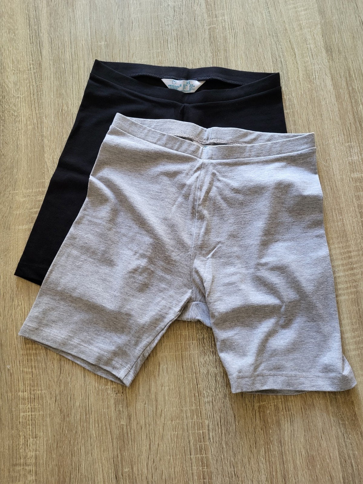 2x Legging kort zwart en grijs maat XS, Legging, Primark, Zwart, Overige maten