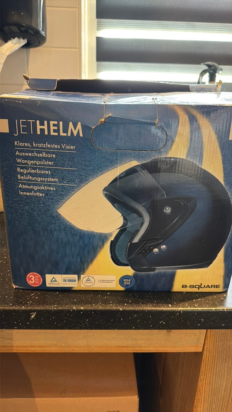 Jet Helm B-square, M, Jethelm, Ophalen of Verzenden, Nieuw met kaartje