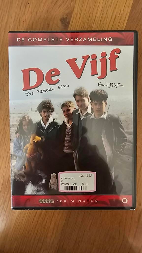 De Vijf - The Famous Five - Complete Verzameling DVD Boxset, Cd's en Dvd's, Avontuur, Alle leeftijden, Boxset, Ophalen of Verzenden