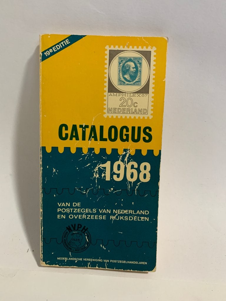 Vintage Postzegelcatalogus Nederland 1968 - 19e Editie NVPH, Postzegels en Munten, Ophalen of Verzenden, Verzamelalbum