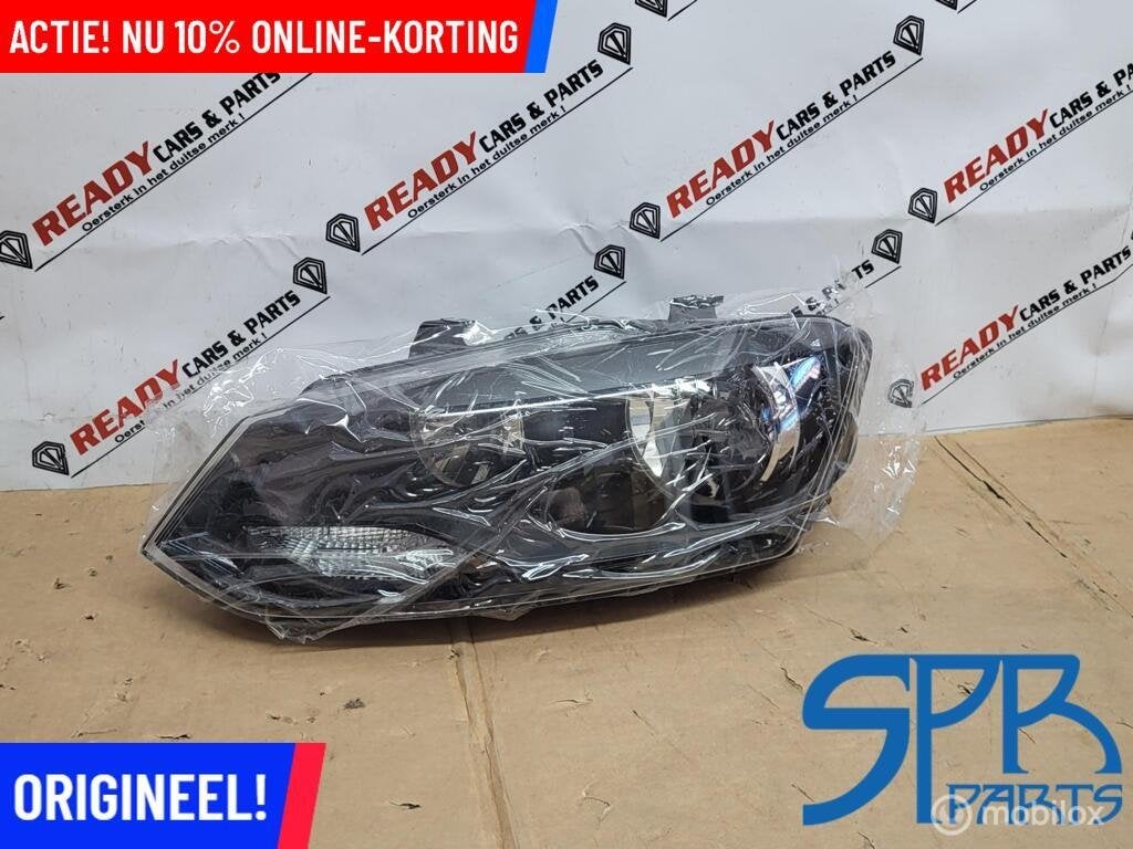 Koplamp H7+H7 Halogeen origineel Links VW Polo 6C 6R1941007G, Volkswagen, Nieuw, Ophalen of Verzenden, Volkswagen