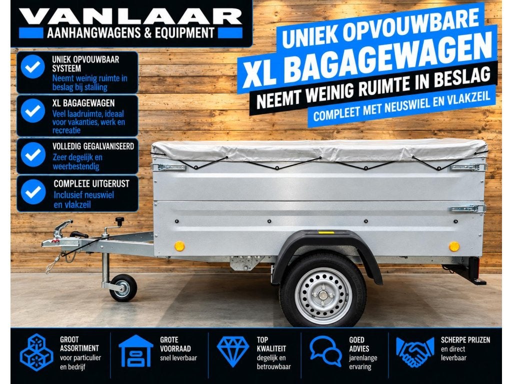 NIEUW Bockmann Opvouwbare Bagagewagen Compleet., Niet ingevuld, Nieuw, Niet ingevuld, Niet ingevuld