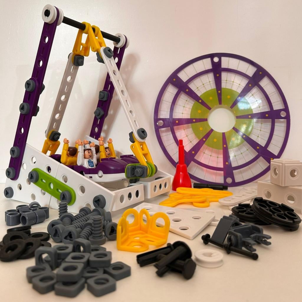 Meccano constructieset nr. 0100 Pretpark (2003) 192 stuks -, Kinderen en Baby's, Speelgoed | Educatief en Creatief, Ophalen of Verzenden