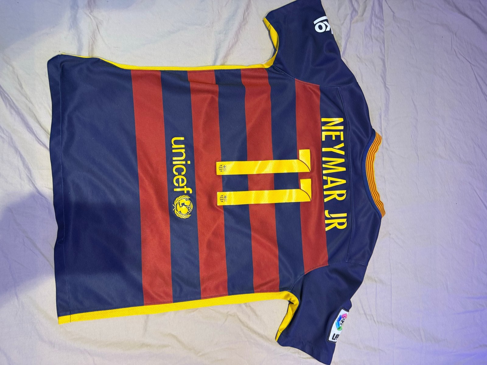FC Barcelona Thuisshirt Neymar Jr. - Maat xs-s, Ophalen, Zo goed als nieuw, Overige typen