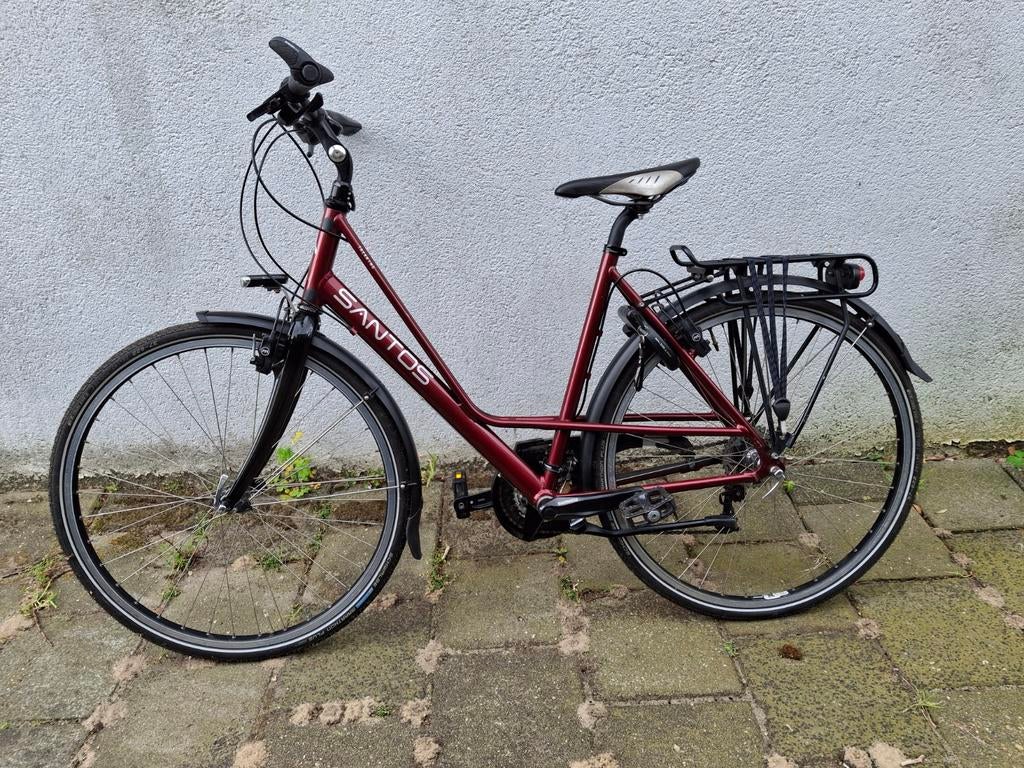 Santos trekkingfiets, framemaat 54, 53 tot 56 cm, Ophalen, Overige merken, Versnellingen