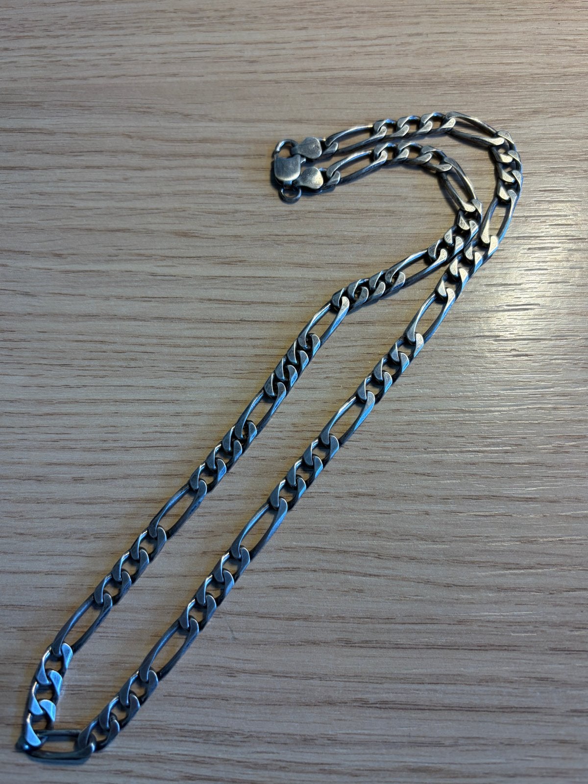 14 Karaat Gouden Ketting - Figaro Schakel, Sieraden, Tassen en Uiterlijk, Kettingen, Ophalen of Verzenden, Gebruikt, Goud