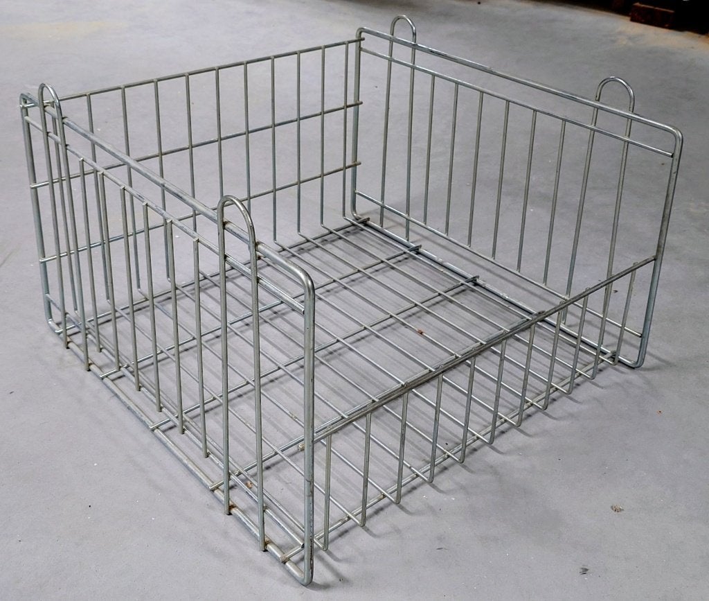 6 stapelbare draadmanden, Ophalen, 40 tot 60 cm, 50 tot 75 cm, Zo goed als nieuw