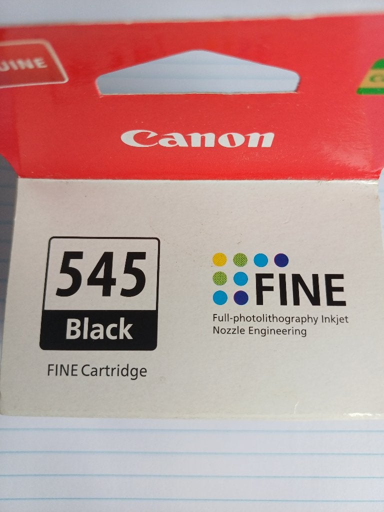 Canon PG-545 Zwarte Inktcartridge - Nieuw in verpakking, Computers en Software, Info@canon.nl, Canon, Cartridge, 30-2, Shimomaruko 3-chome, Ohta-ku, Tokyo 146-8501, Japan