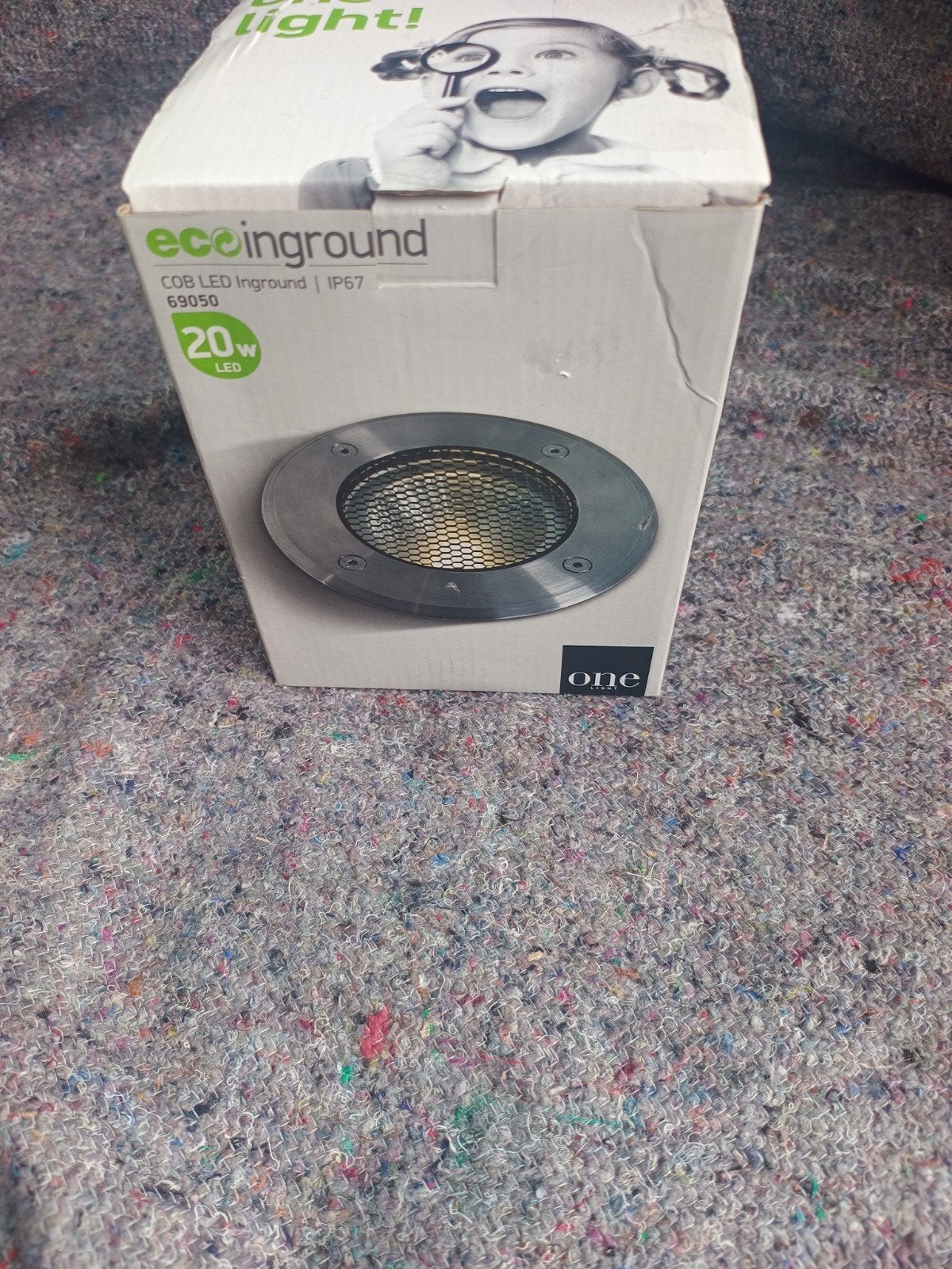 LED Inbouw Grondspot 20W IP67 RVS 316 Warm Wit, Minder dan 50 watt, Nieuw, Ophalen of Verzenden, Netvoeding