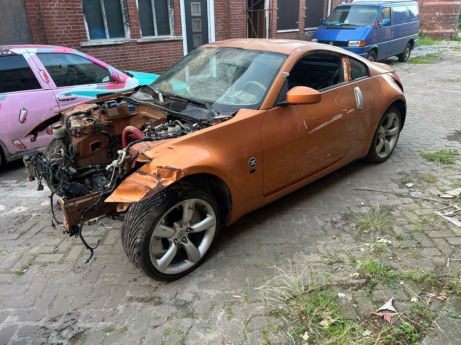 Voorraam nissan 350z, Ophalen, Nissan
