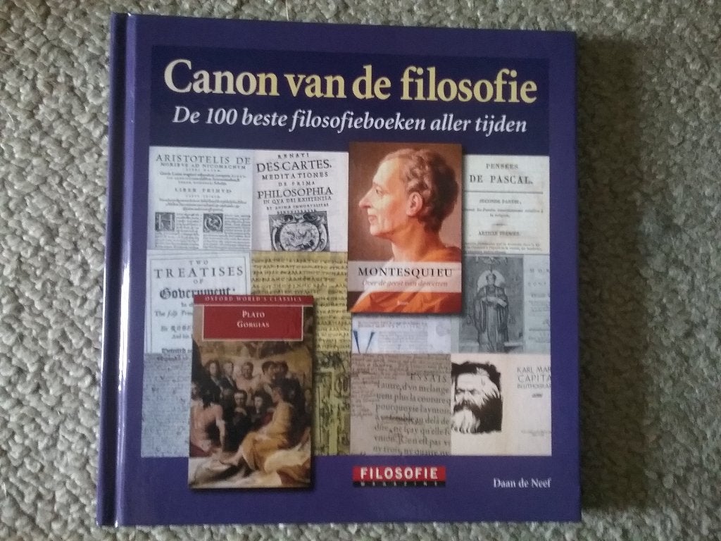 Canon vd filosofie - 100 beste filosofieboeken (2008), Boeken, Ophalen of Verzenden, Zo goed als nieuw, Algemeen