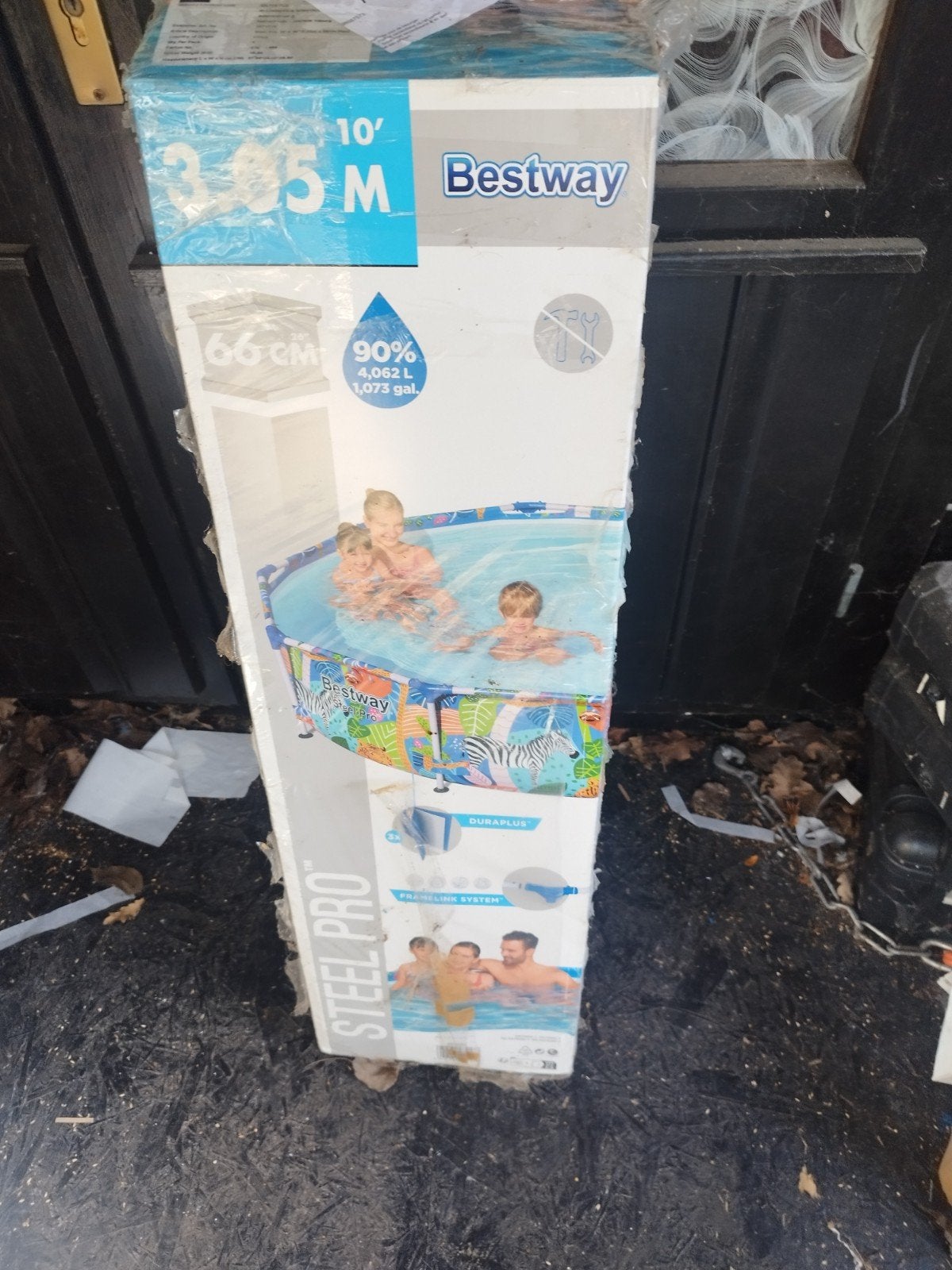 Bestway Steel Pro zwembad GRATIS af te halen, Ophalen, Rond, Nieuw, Opzetzwembad