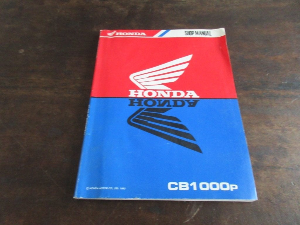 Honda CB1000 werkplaatshandboek shop manual, Motoren, Ophalen of Verzenden, Honda