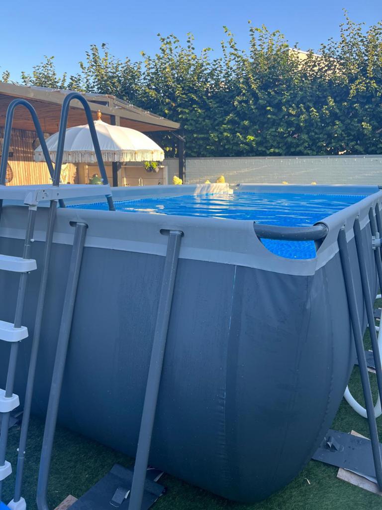 Intex Ultra Frame Zwembad  | 549x274x132 | ZGAN, Tuin en Terras, Zwembaden, 300 cm of meer, Zo goed als nieuw, Rechthoekig, Ophalen