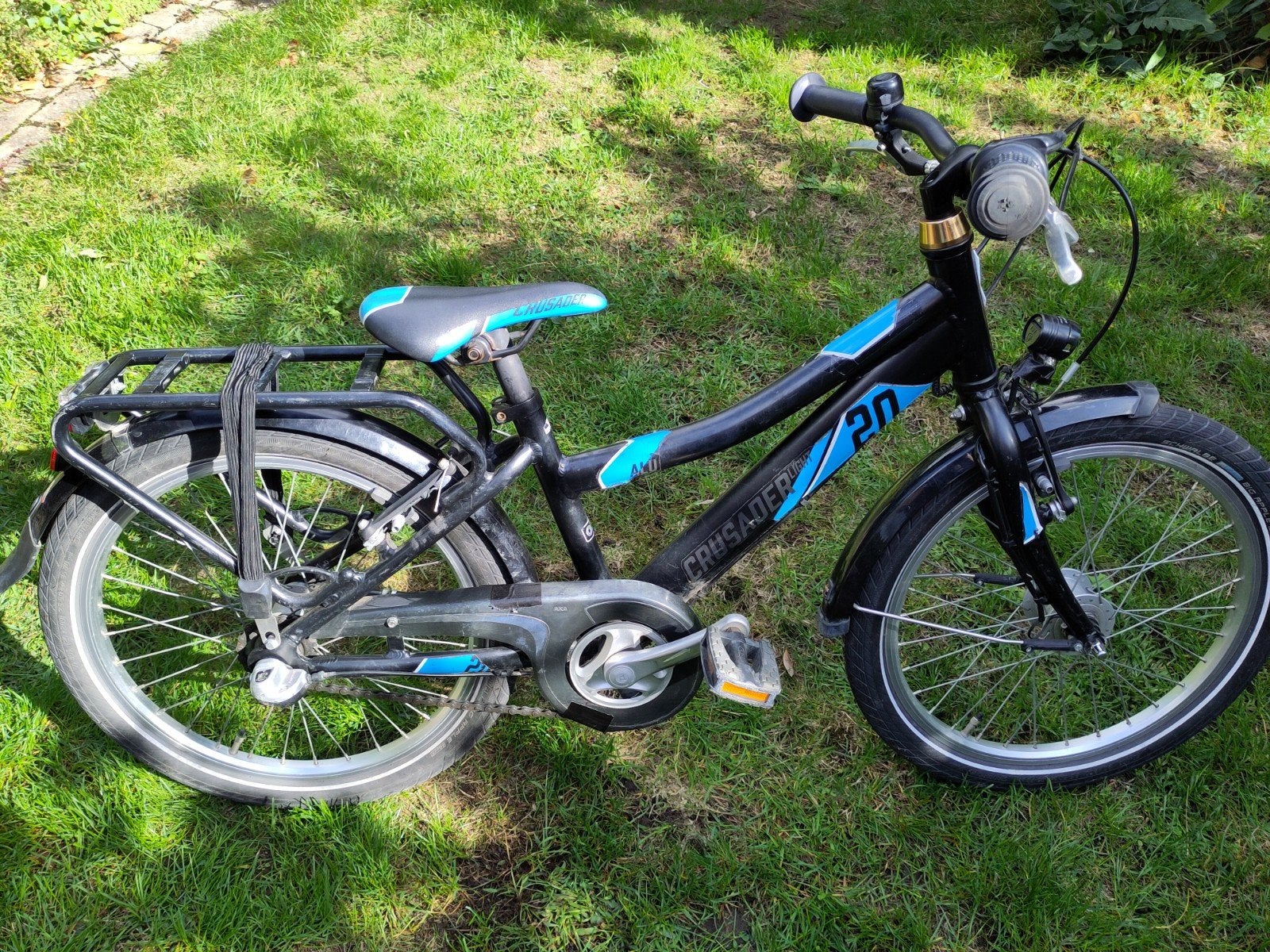 Puky Crusader 20 inch kinderfiets, Fietsen en Brommers, Ophalen, Gebruikt, Puky, Terugtraprem
