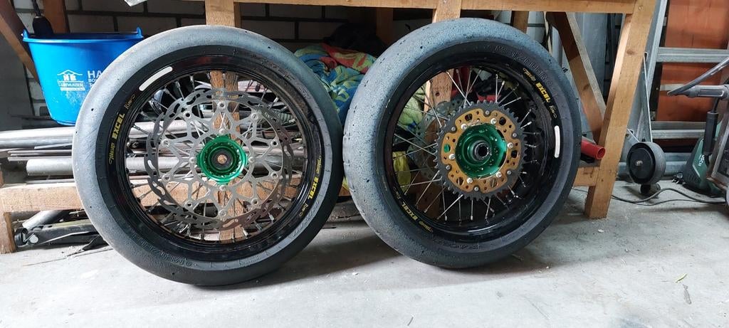 Kawasaki Supermoto wielen, Motoren, Ophalen, Nieuw