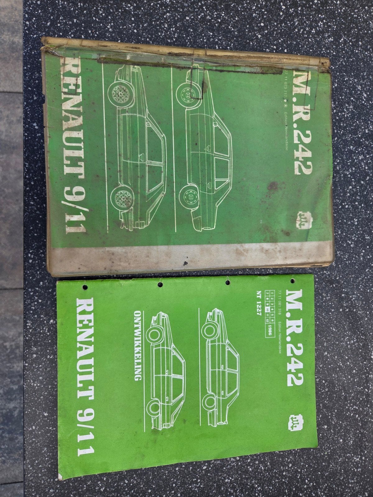 Handboek renault 9 en 11, Ophalen