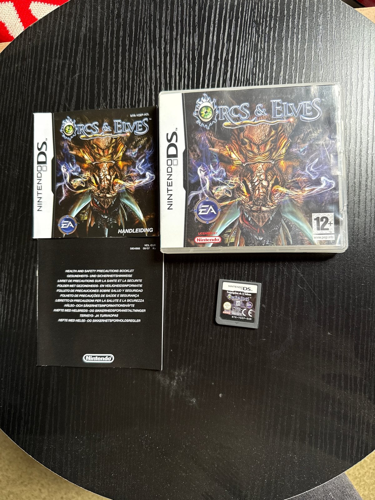 Orcs & Elves Nintendo DS, Ophalen, Gebruikt, 1 speler, Role Playing Game (Rpg)