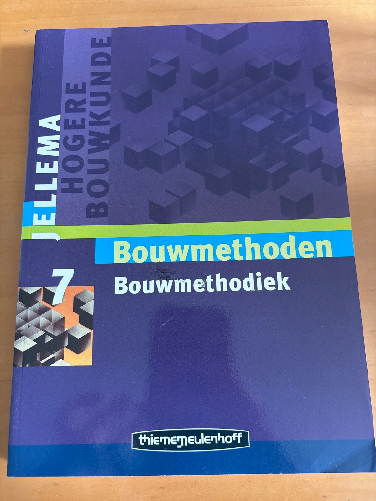 Jellema Hogere Bouwkunde 7: Bouwmethoden Bouwmethodiek, Boeken, Verzenden, Beta, Zo goed als nieuw, HBO