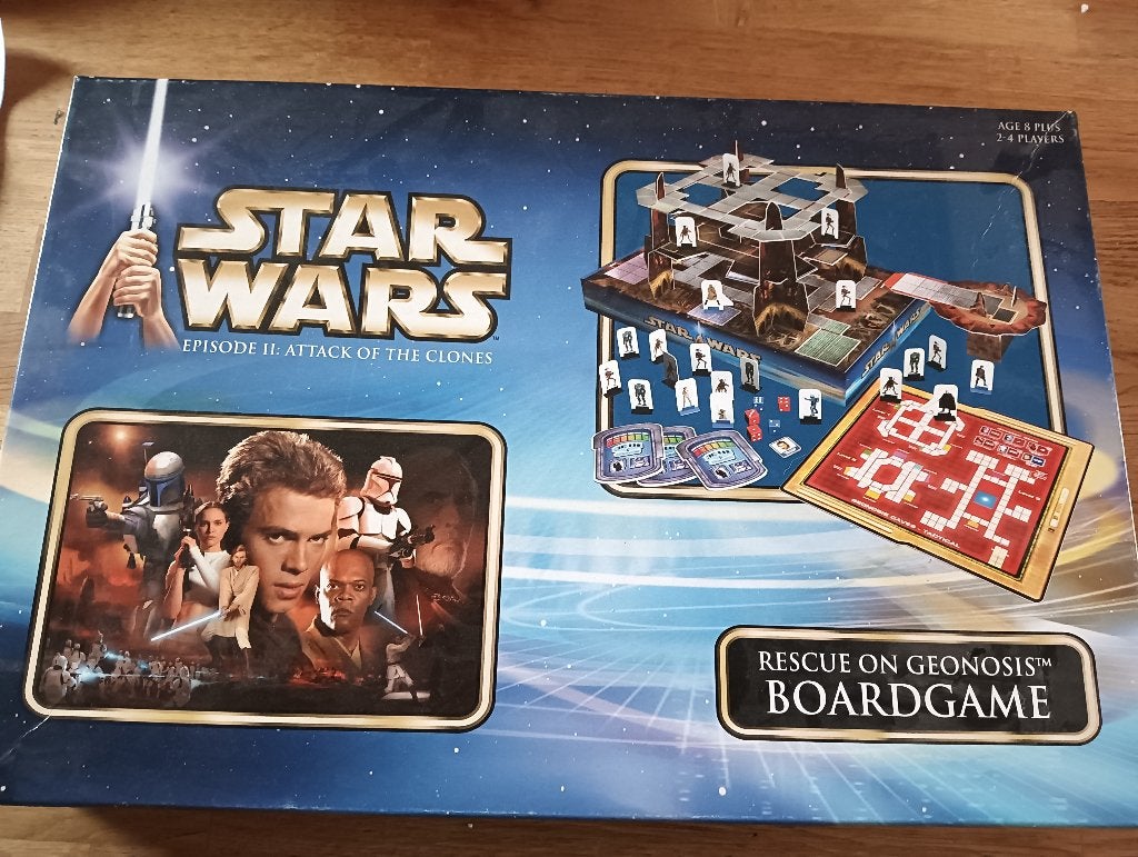 Star Wars Episode II Bordspel - Rescue on Geonosis, Ophalen of Verzenden, Zo goed als nieuw