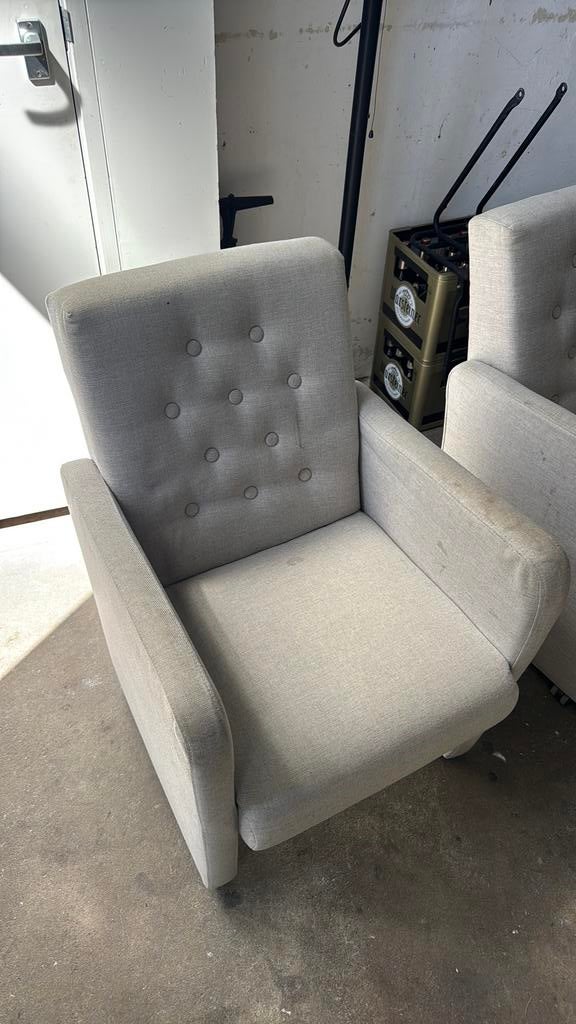 GRATIS - stoelen op wieltjes, Huis en Inrichting, Fauteuils, Ophalen, Gebruikt, 75 tot 100 cm, Stof