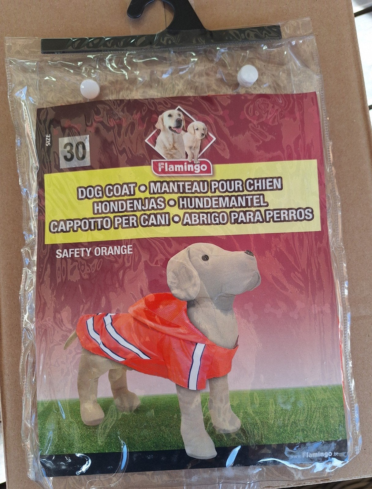 Flamingo reflecterende jasje maat S, Dieren en Toebehoren, Ophalen, Flamingo, S, Nieuw
