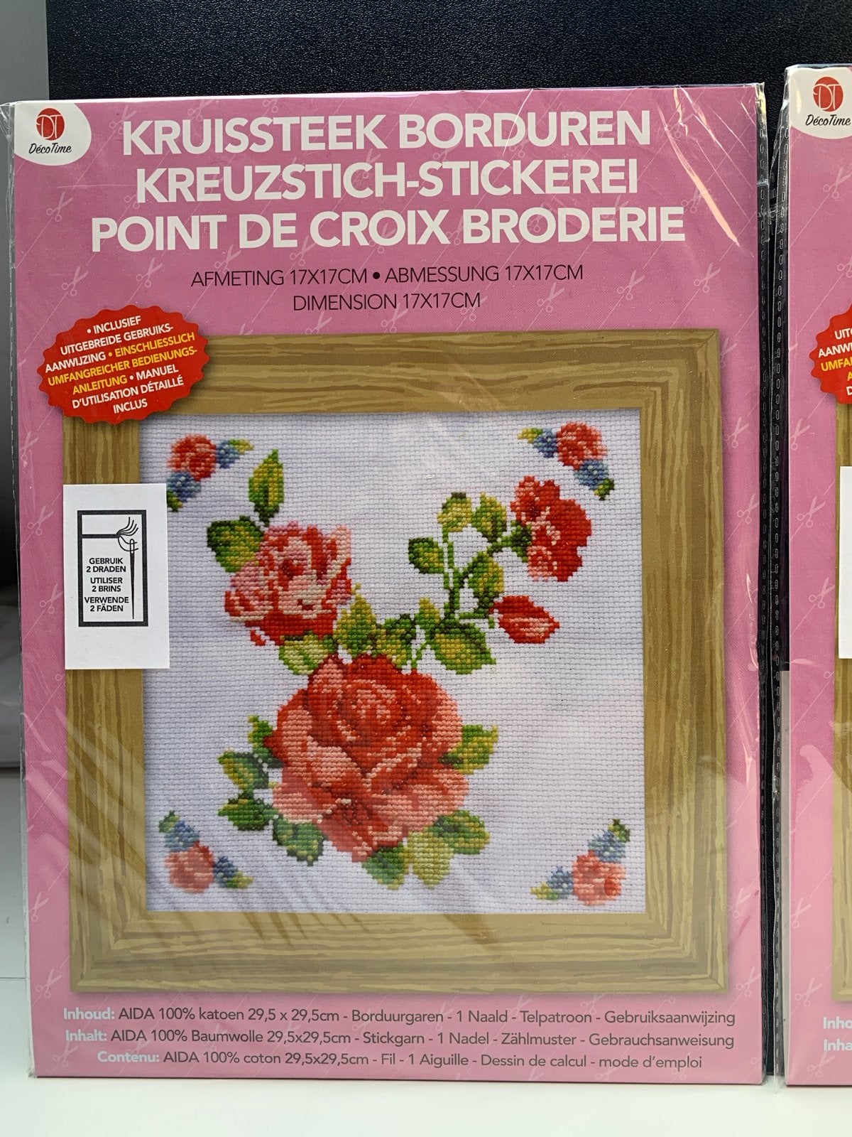 Nieuw Kruissteek Borduurpakket - Diverse Motieven, Ophalen of Verzenden, Nieuw, Handborduren, Borduurpakket