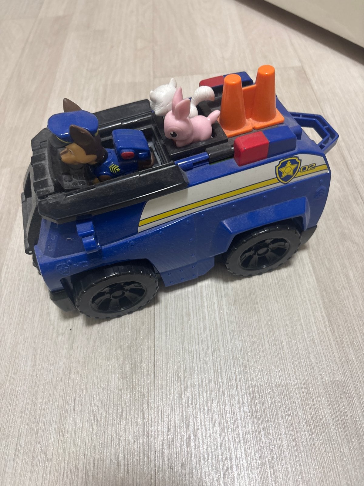Paw Patrol Chase's Cruiser 2-in-1 Speelset, Ophalen of Verzenden, Gebruikt