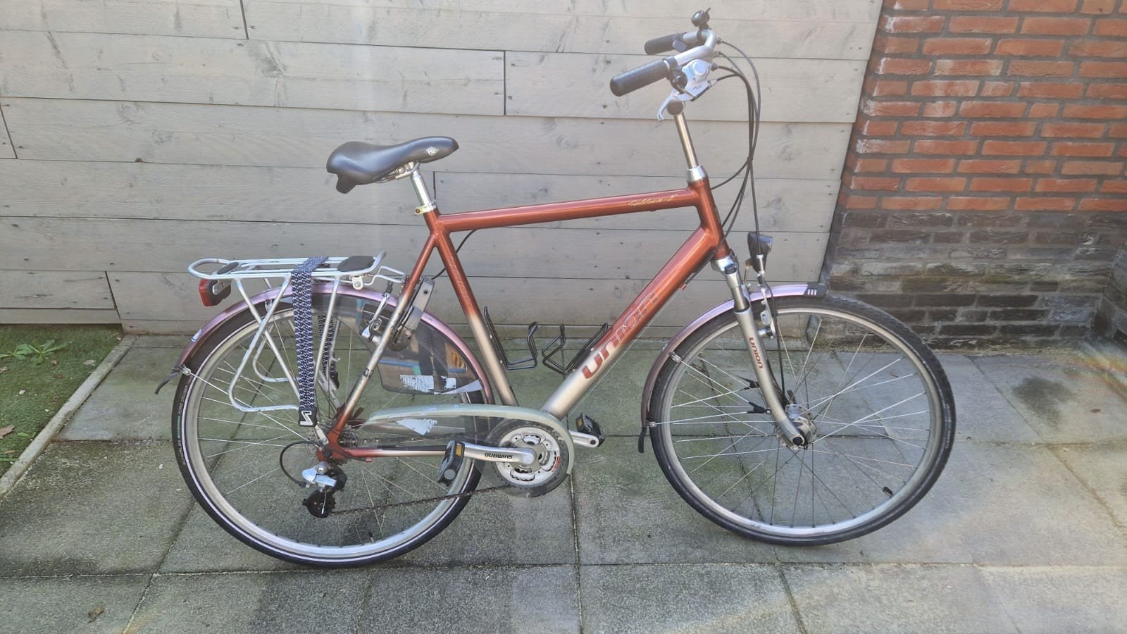 Union heren fiets, Fietsen en Brommers, Ophalen, Gebruikt, Overige merken, Versnellingen