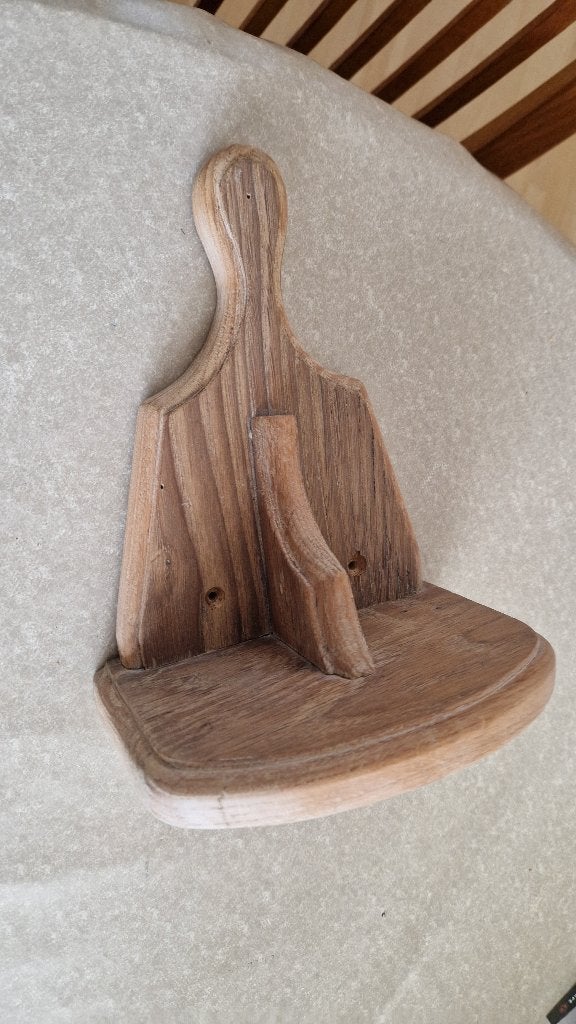 houten wandconsole, Ophalen of Verzenden, Zo goed als nieuw