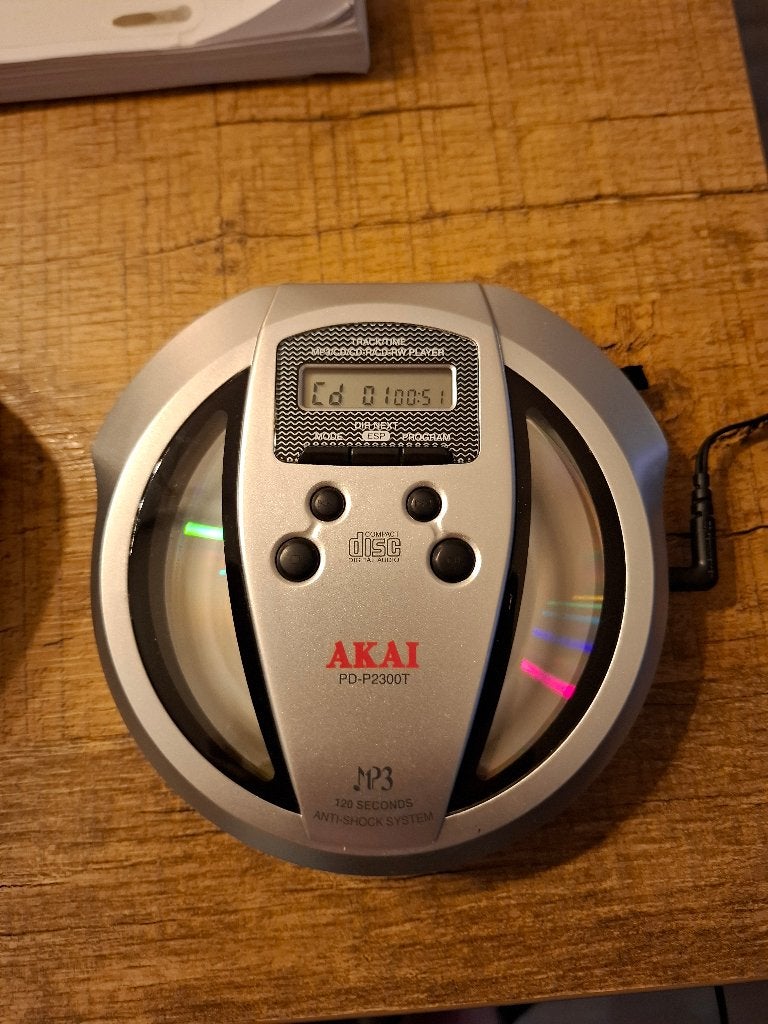 Akai PD‑2300T CD‑speler / Diskman, Ophalen of Verzenden, Discman
