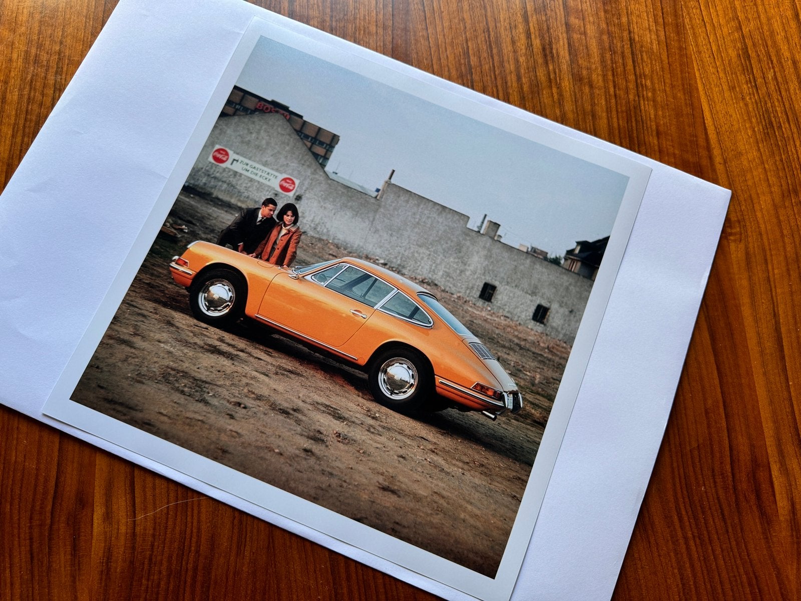 Fine art print Porsche 912 (Frankfurt 1967) 2 prints €49, Origineel, Overige onderwerpen, Ophalen of Verzenden, Giclee