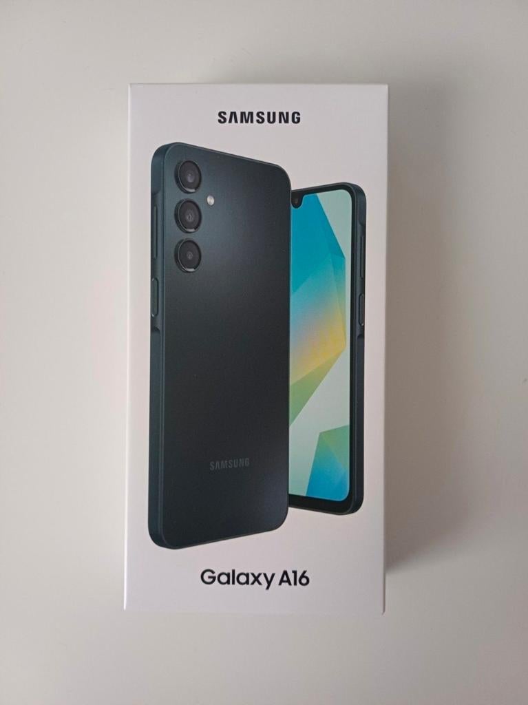 GLOEDNIEUWE GESEALDE SAMSUNG GALAXY A16 128GB, Verzenden, Zwart, Zo goed als nieuw, 128 GB