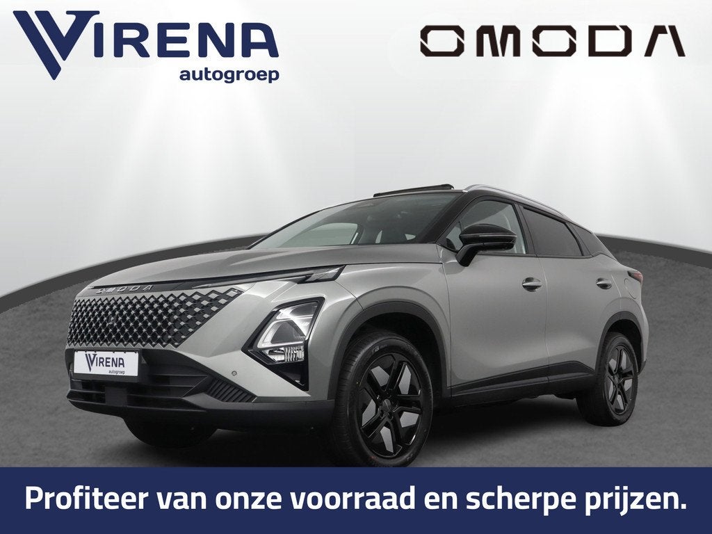 Omoda 5 SHS-H 1.6 T-GDi Premium - Kantel/Schuifdak - Adaptie, Auto's, Overige Auto's, Automaat, 12 maanden, Zwart, Overige carrosserieën