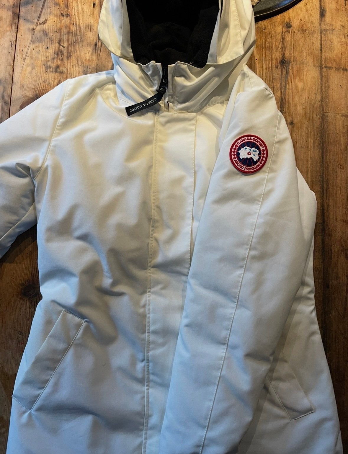 Canada goose winterjas dames L, Ophalen of Verzenden, Zo goed als nieuw, Zwart